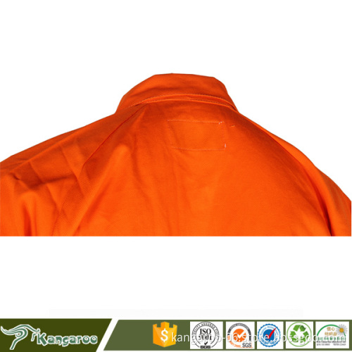 Custom Cotton Fabric Safety Work Overall Suit